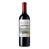 Vinho Cabernet Sauvignon Santa Carolina Reservado Adega Viña Santa Carolina 750 Ml Em Um Estojo De Vidro