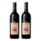 Vinho Castello Banfi Rosso Di Montalcino 750 Ml - Kit 2 Un