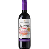 Vinho Chileno Tinto Suave Reservado Santa Carolina 750ml