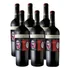 Vinho Chileno Viejo Feo Carmenère Reserva Caixa Com 6 Grfs