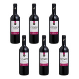 Vinho De Mesa Chalise Tinto Suave Serra Gaúcha 750ml Kit 6un