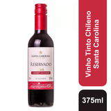 Vinho Fino Tinto Chileno Reservado Cabernet Sauvignon 375ml Santa Carolina