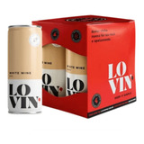 Vinho Lata Lovin Dry White Wine 269ml Pack C 4un