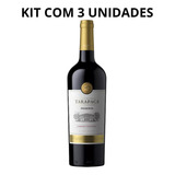 Vinho Tarapacá Cabernet Sauvignon Reserva 750ml Kit Com 3