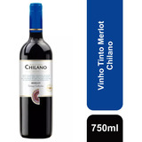 Vinho Tinto Chileno Merlot 750ml Chilano