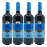 Vinho Tinto De Mesa Suave Bella Aurora 750ml 4 Unidades