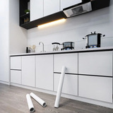 Vinil Adesivo Branco Fosco Decoração Móveis Fogão 3m X 70cm