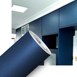Vinil Adesivo Colorido Fosco Jateado Azul Petróleo 0 61x5m Cor Azul Night Trenton Petróleo