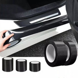 Vinil Adesivo Fibra Carbono Preto Automotivo Envelopar 10cm