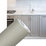 Vinil Adesivo Jateado Envelopar Móveis Cinza Claro 0 61x7m Cor Cinza Glacial