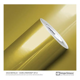 Vinil Adesivo Ouro Metalico Silhouette Arte 30 Cm 1 Metro