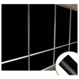 Vinil Adesivo Preto Blackout P Bloquear Luz Janela 10m X 1m
