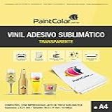 Vinil Adesivo Sublimático Transparente A4 10