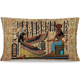 Vintage Egito Mitologia Papiro Deusa Isis Egípcio Antigo Re