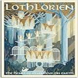 Vintage Estilo Viagem Lothlorien O Senhor Do Anel Pôster Do Filme Imagem Impressão De Arte De Parede Decoração De Quarto 12 X 18 Polegadas 30 X 45 Cm