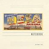 Vintage Lined Notebook Greetings From Mesa