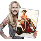 Vintage Retro Pin Up