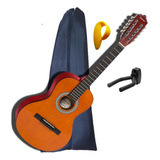 Viola Caipira Acústica Giannini Vs 14 Natural Capa Suporte