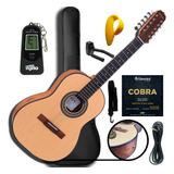 Viola Caipira Elétrica Rozini Rv155ac Capa Afinador E Corda
