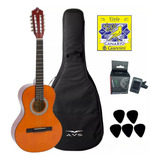 Viola Caipira Giannini Vs14 Acustica Nt Natural Kit