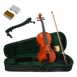 Viola De Arco Dominante C Estojo Breu Espaleira Brinde