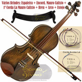 Viola De Arco Rolim 41cm Envelhecido Fosco Brindes