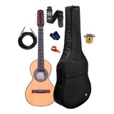 Viola Rozini Ponteio Elétrica Rv151 Kit Capa Luxo Afinador