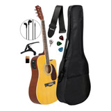 Violão Ac Tagima Folk Ad18 Memphis Capa Simples E Correia