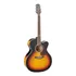 Violão Acústico Takamine Gj72ce Para Destros Brown Sunburst Brilhante