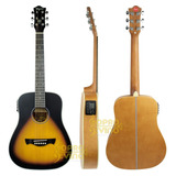 Violão Baby Eletroacústico 3 4 Aço Cor Sunburst Tagima Tw15