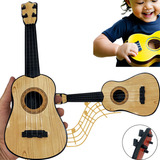 Violao Brinquedo Musical Ukulele Infantil Corda Nylon