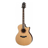 Violão Crafter Stg G 18 Ce Pro Eletroacustico Cor Natural Material Do Diapasão Ébano Orientação Da Mão Direita