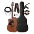 Violão El Takamine Gd11 Mce Folk Mgs Canhotos Capa Luxo/ Kit