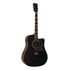 Violão Elétrico Folk Freebird Michael Vmf440 Bt Black Top