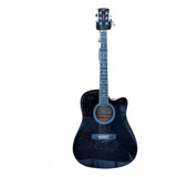 Violão Elétrico Folk Vogga Vck 370 Afinador Aço Brinde