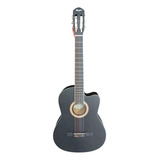Violão Elétrico Nylon Linden Ad 60 Preto Memphis C Afinador
