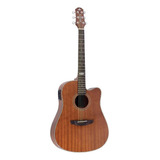 Violão Eletrico Strinberg Black Series Sd200c Destro Mogno