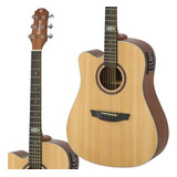 Violão Elétrico Strinberg Sd200c Ns Lh Naturalfosco Afinador