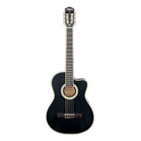 Violão Eletroac Tagima Cartagena Bks Cor Preto Satín Material Do Diapasão Okoume Orientação Da Mão Destro