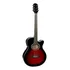 Violão Eletroacústica Giannini Performance Gsf-1d Ceq Para Destros Brown Red Burst Sabina Solida Verniz Brilhante
