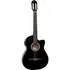 Violão Eletroacústica Giannini Start Nf-14 Ceq Para Destros Preta Bordo Escurecido Verniz Brilhante