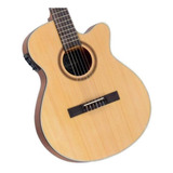 Violão Eletroacústica Strinberg Black Sl200c Para Destros Natural Satin