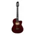 Violão Eletroacústico Giannini Flat Cutaway Nylon Gnf-3 Ceq Cor Dark Wine Orientação Da Mão Destro