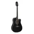 Violão Eletroacústico Giannini Performance Gdc-1 Ceq Para Destros Satin Black Verniz Fosco