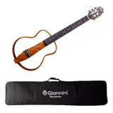 Violão Eletroacústico Giannini Roadman Grmn Nylon Com Bag Capa
