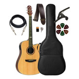 Violao Eletroacustico Strinberg Black