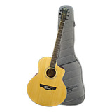 Violão Eletroacústico Tagima Hampton Eq Natural Open Pore Orientação Da Mão Destro