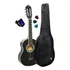 Violão Infantil Giannini 1/4 Nr Bk Nylon Preto+capa+afinador