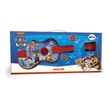 Violão Infantil Patrulha Canina Vermelho 1143 Elka