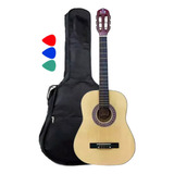 Violão Juvenil Myth Mt36 3 4 Natural Capa A Partir De 7 Anos